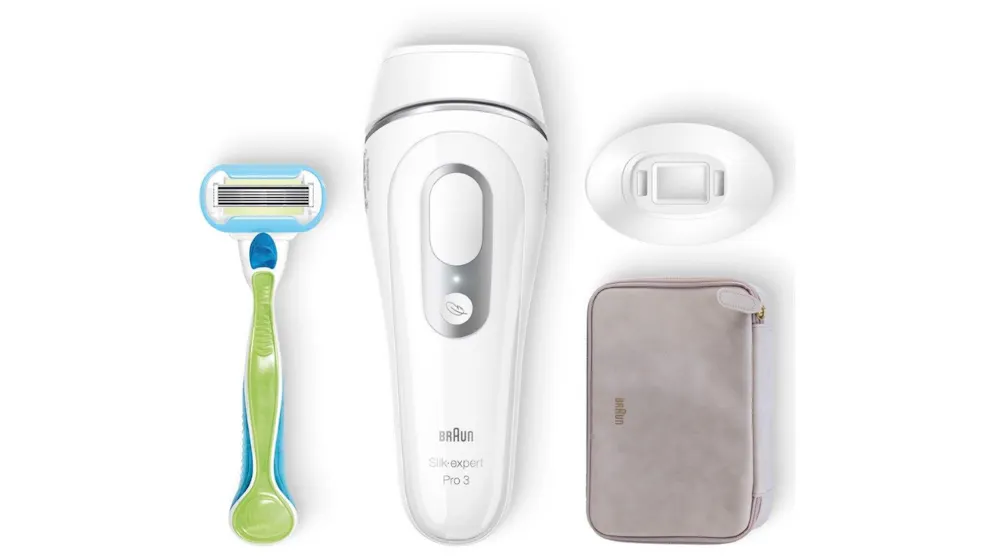 Braun Silk-Expert Pro 3 IPL Hair Removal System - White/Silver