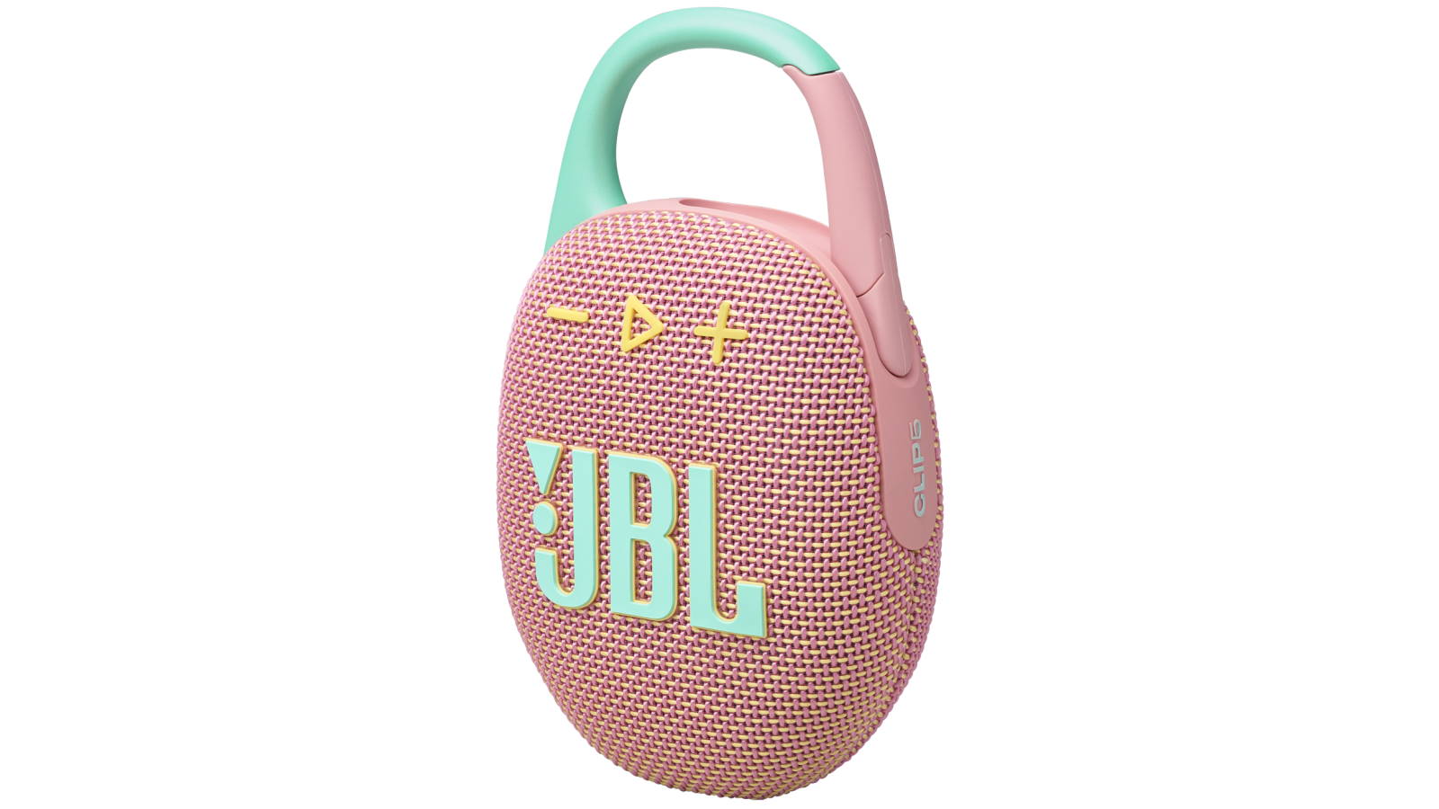 JBL Clip 5 Ultra-Portable Bluetooth Speaker - Pink