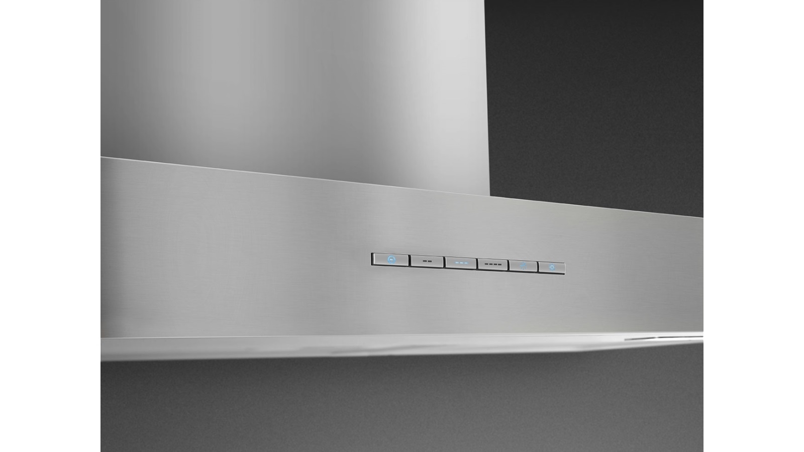 Smeg 60cm Wall Mounted Canopy Rangehood Stainless Steel Joyce Mayne