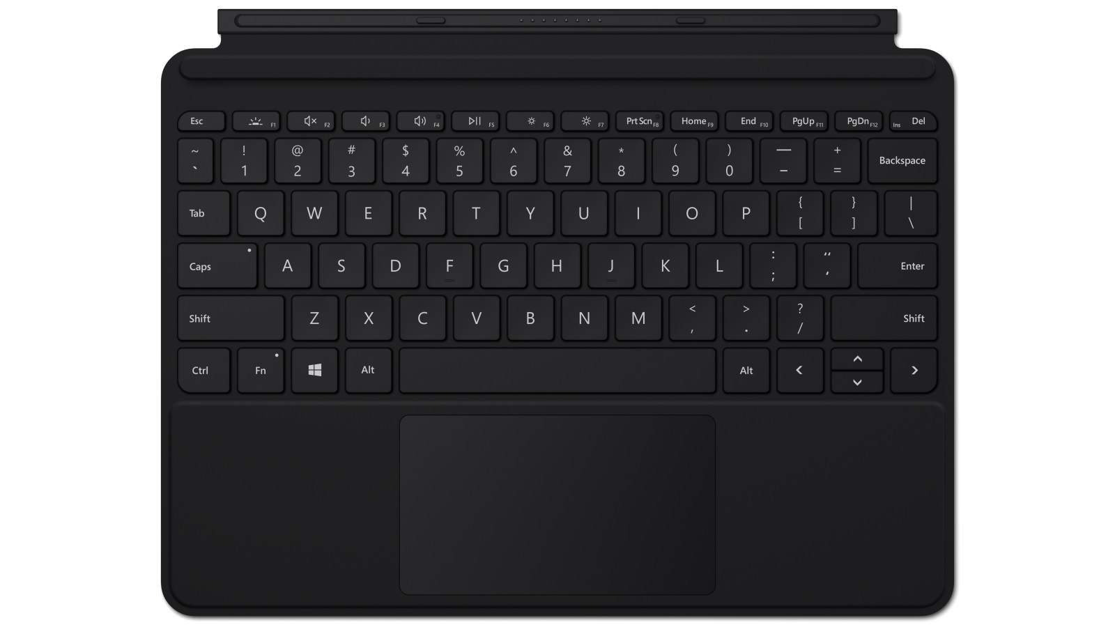 Microsoft Surface Go Type Cover - Black (2020)