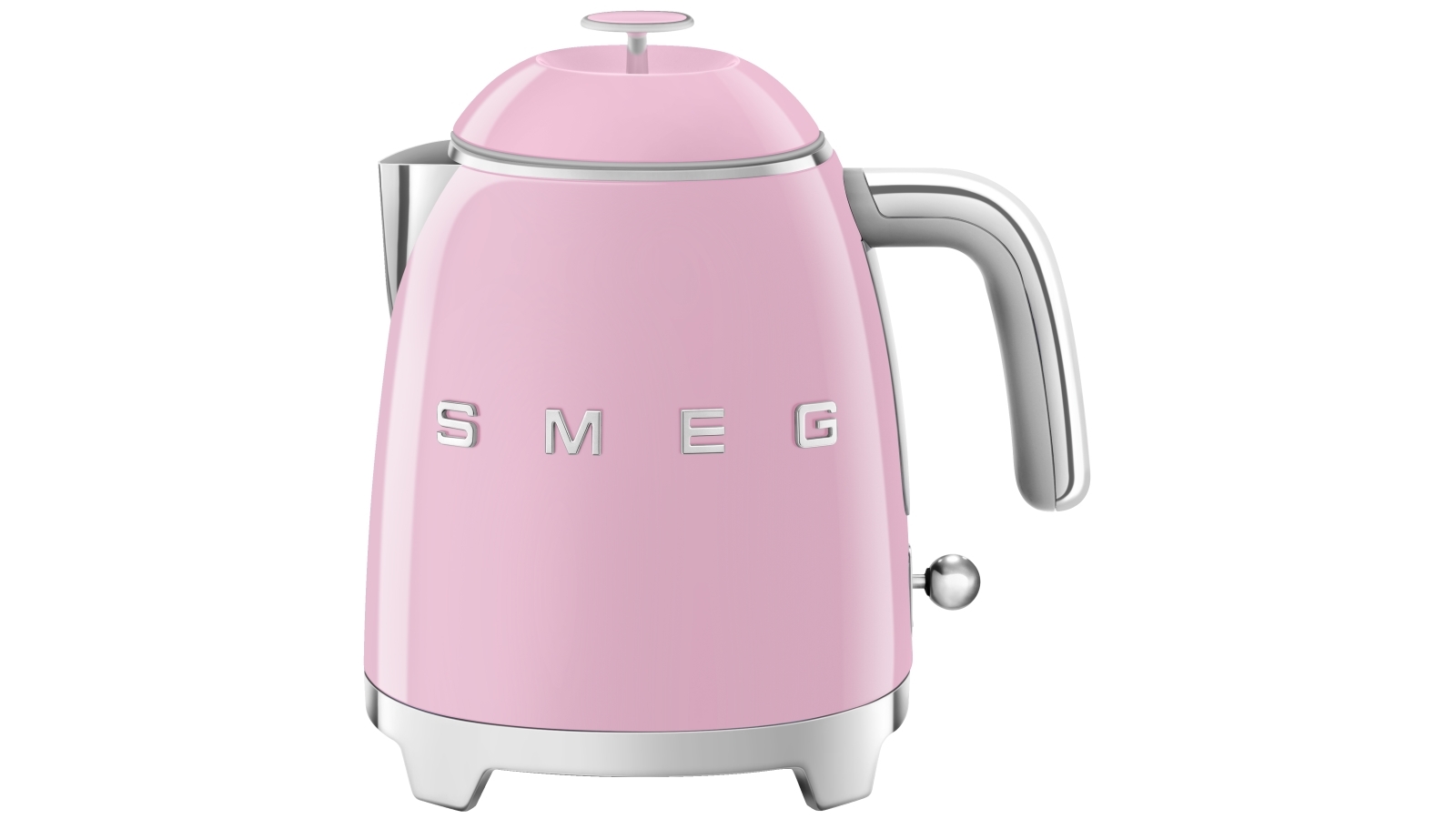Smeg 50's Retro Style Mini Electric Kettle Pink Joyce Mayne