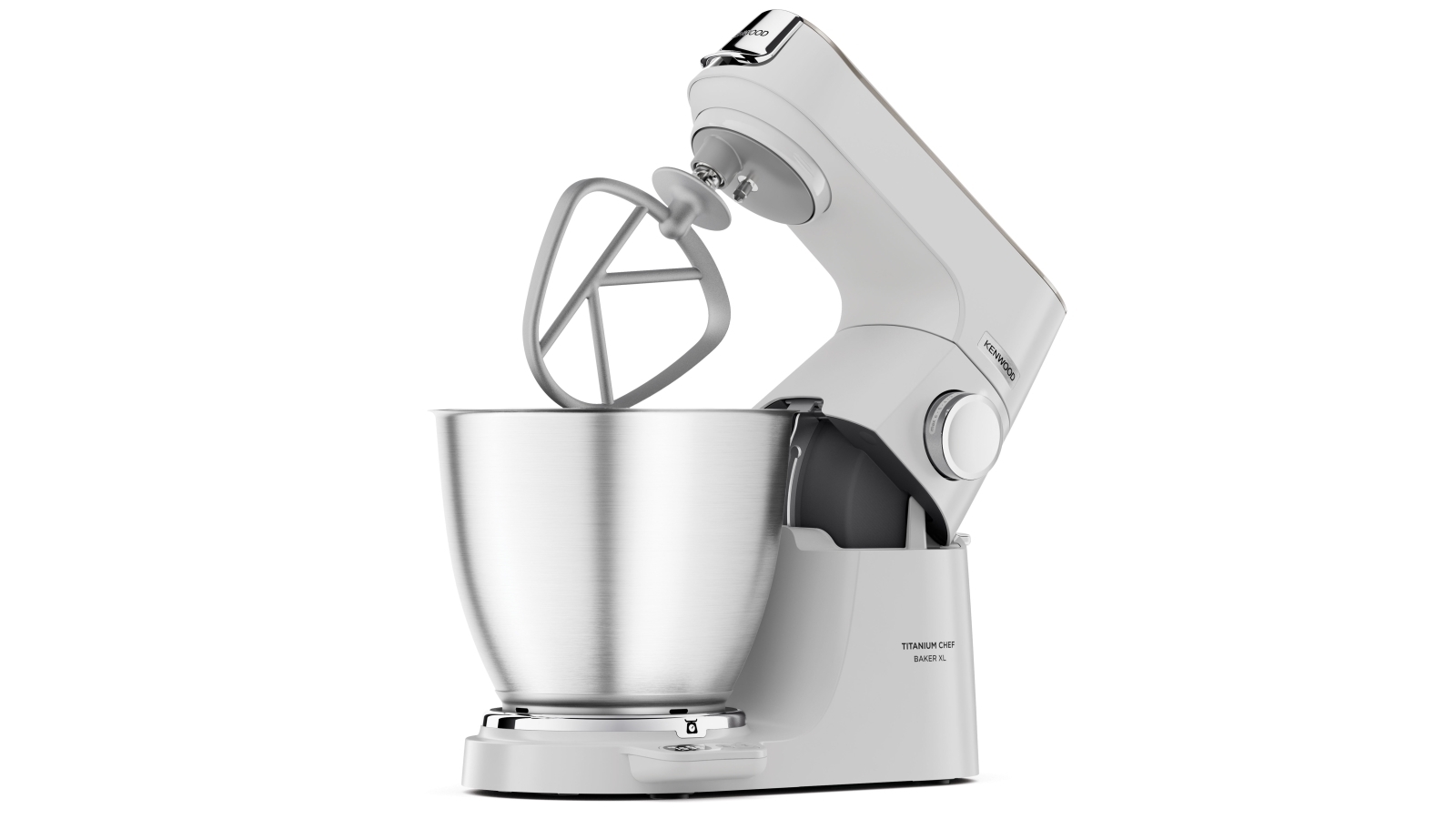 Kenwood Titanium Chef Baker XL Benchtop Mixer White Joyce Mayne