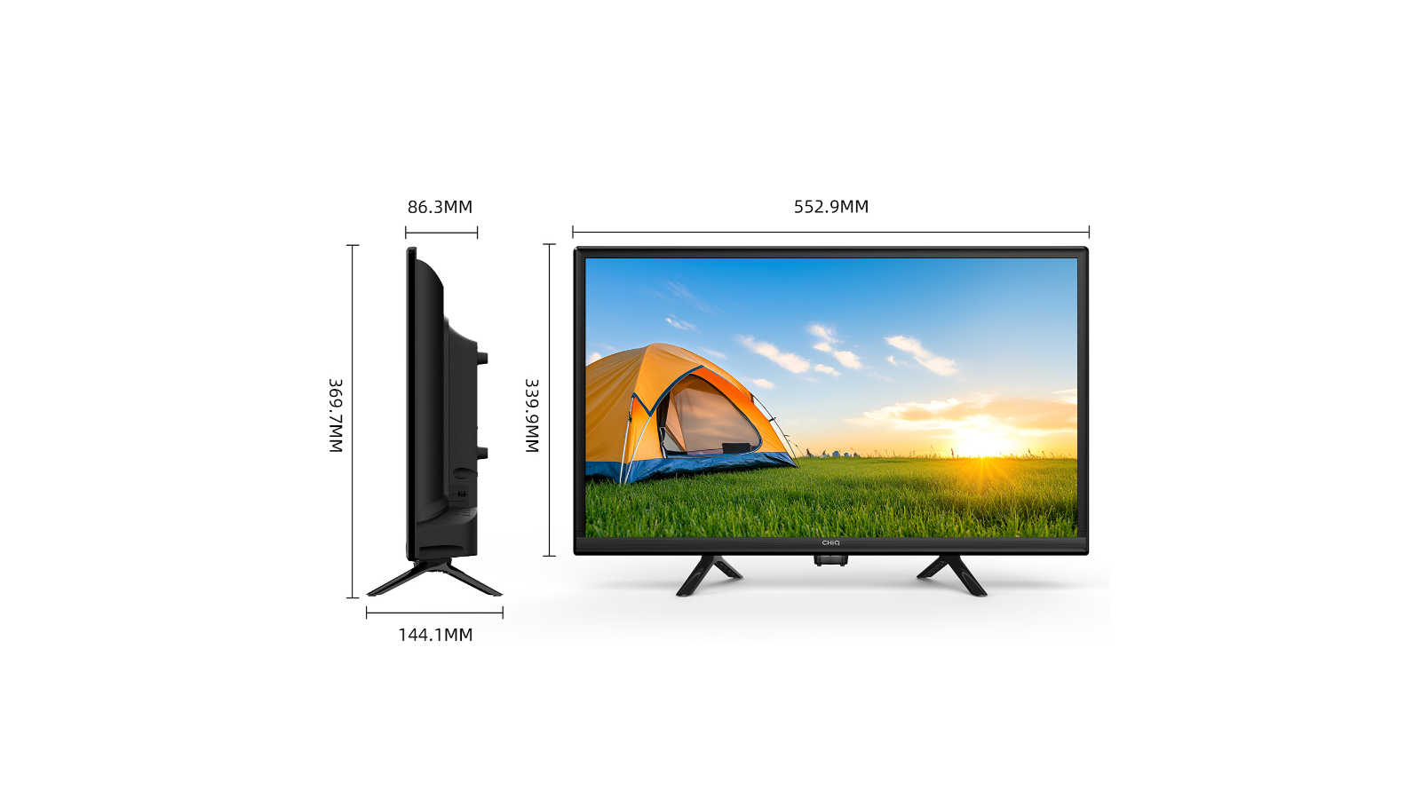 CHiQ 24-inch HD DLED Google TV | Joyce Mayne