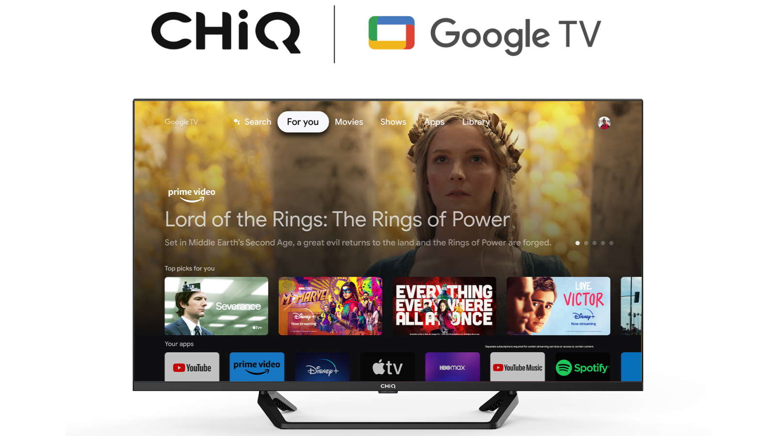 CHIQ 40インチ FHD HDR Google TV CHIQ 40インチ FHD HDR Google TV 【公式通販】