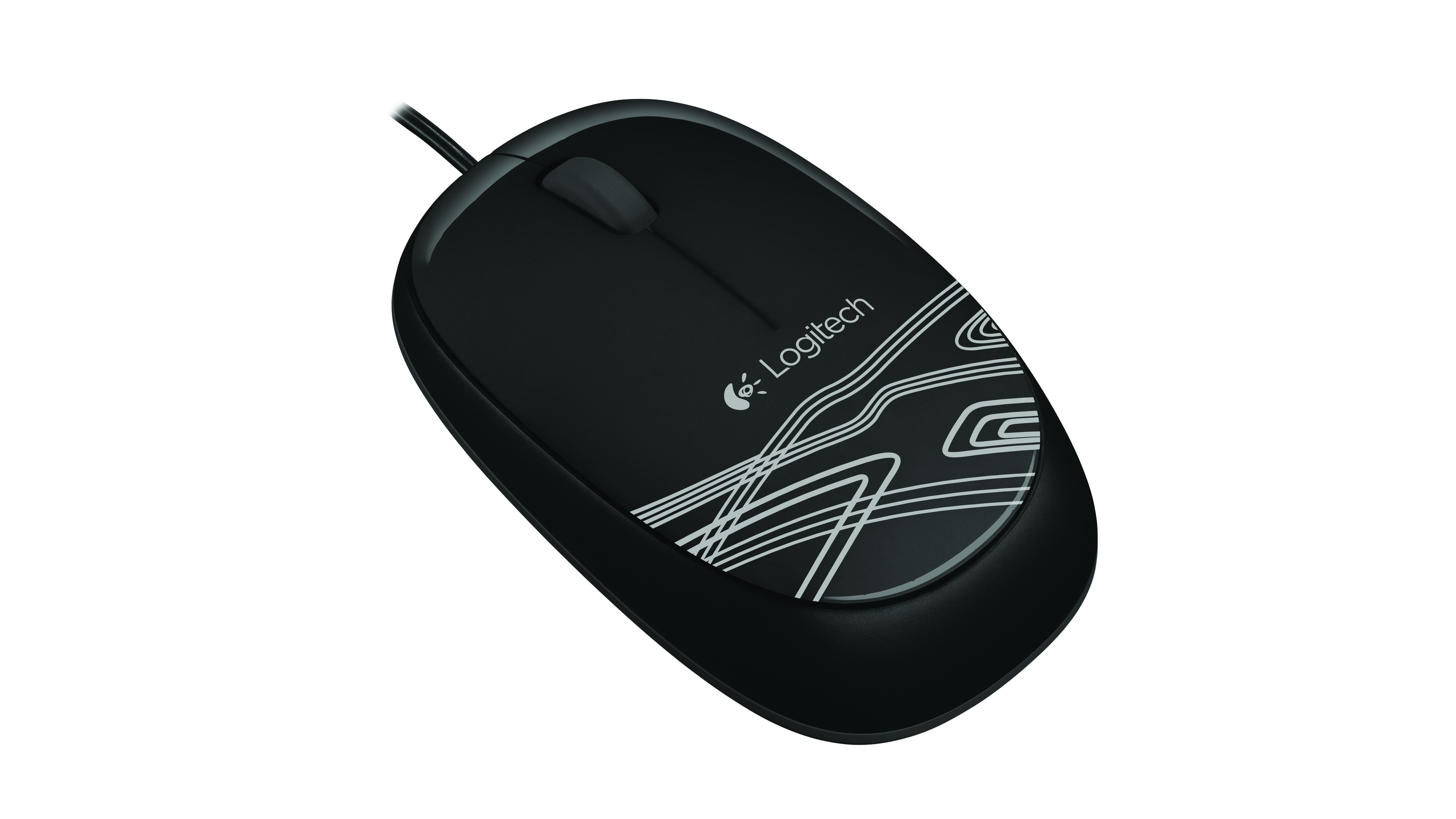 Logitech Corded Optical Mouse M105 - Black | Joyce Mayne