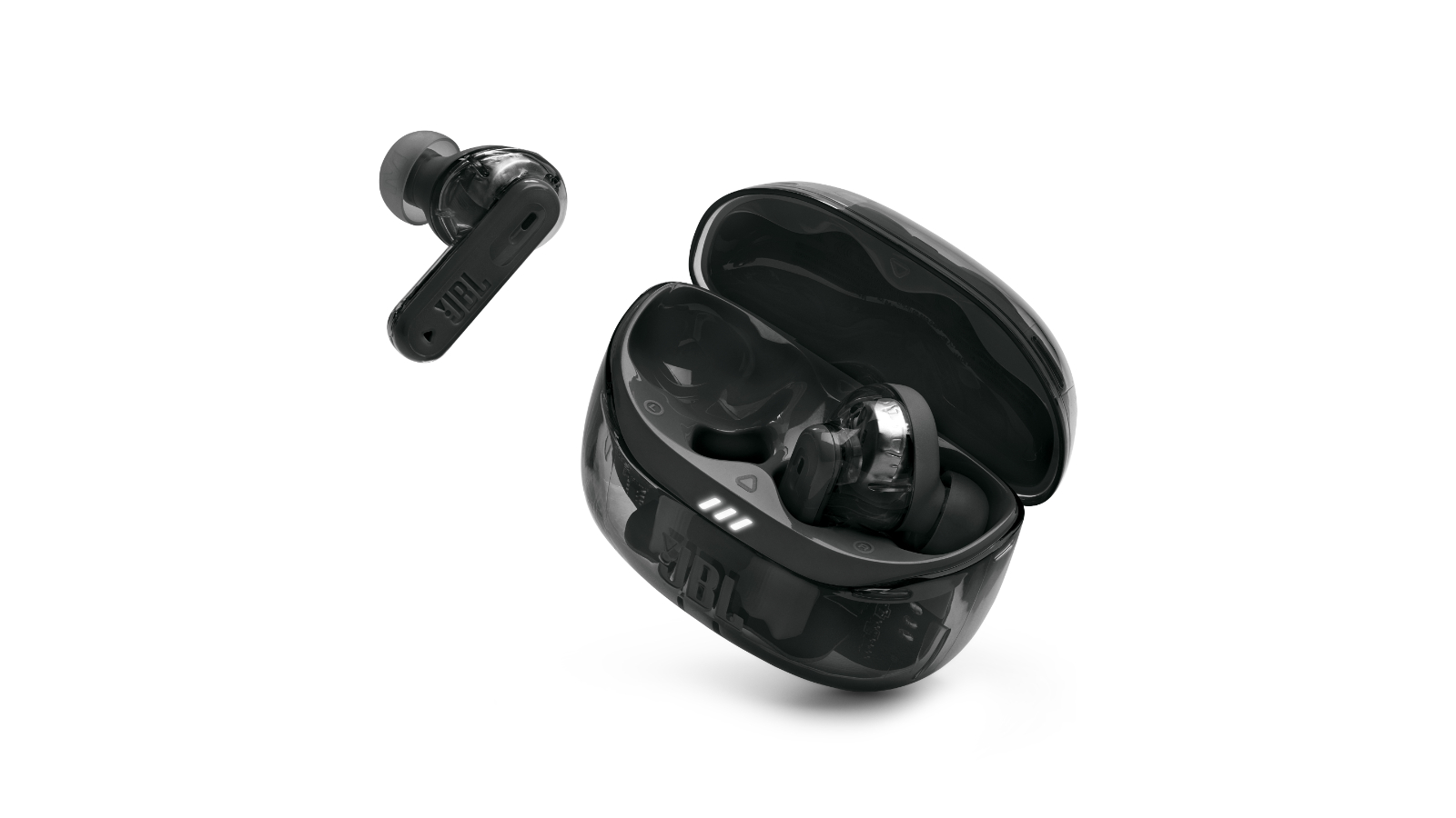 JBL Tune Beam 2 True Wireless Noise Cancelling Earbuds - Ghost