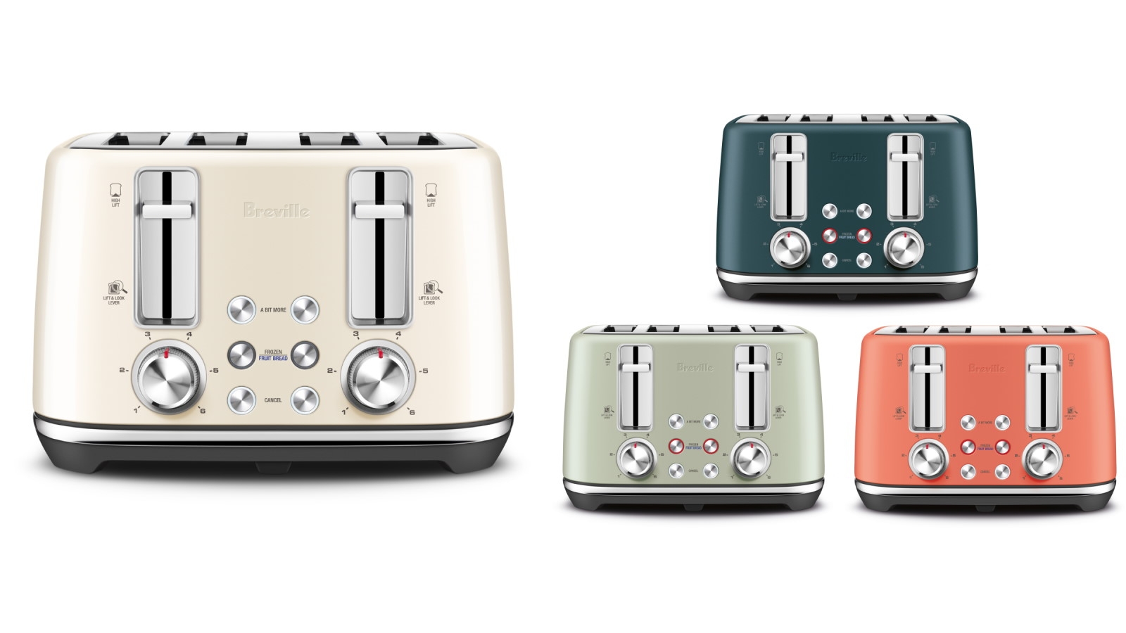 Breville the ToastSet 4 Slice Toaster Joyce Mayne