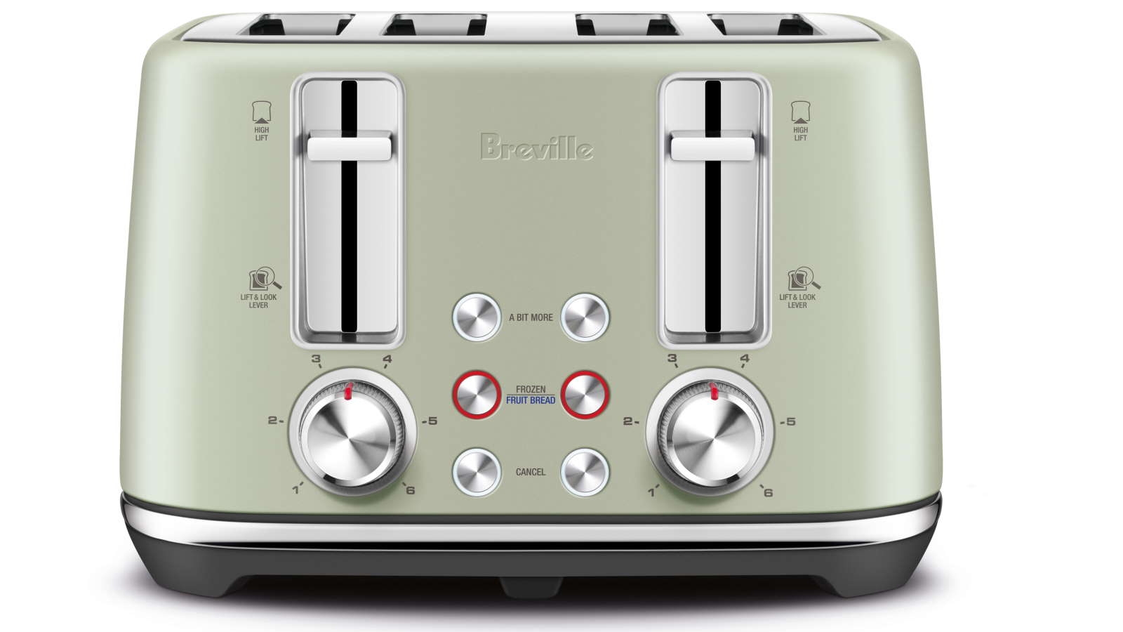 Breville the ToastSet 4 Slice Toaster Sage Green Joyce Mayne