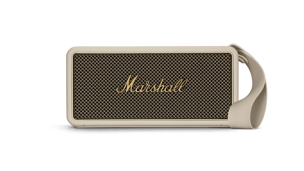 Marshall Middleton Bluetooth Speaker - Cream | Joyce Mayne