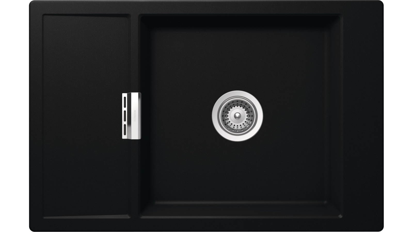 Schock Green Line Mono Single Bowl Sink with Small Drainer Night