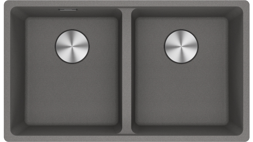 Franke Maris Double Bowl Sink Stone Grey Joyce Mayne