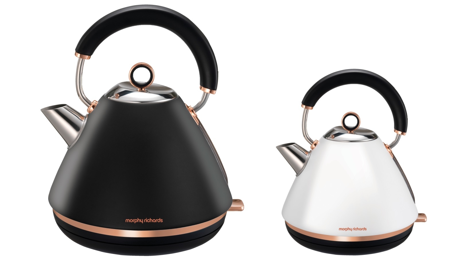 Morphy Richards Ascend Rose Gold 1.5L Kettle Joyce Mayne