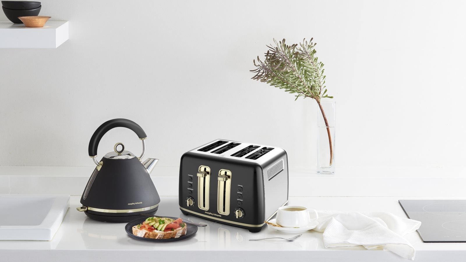 Kitchen Appliances Evoke Kettle And Toaster VonShef Kettle And