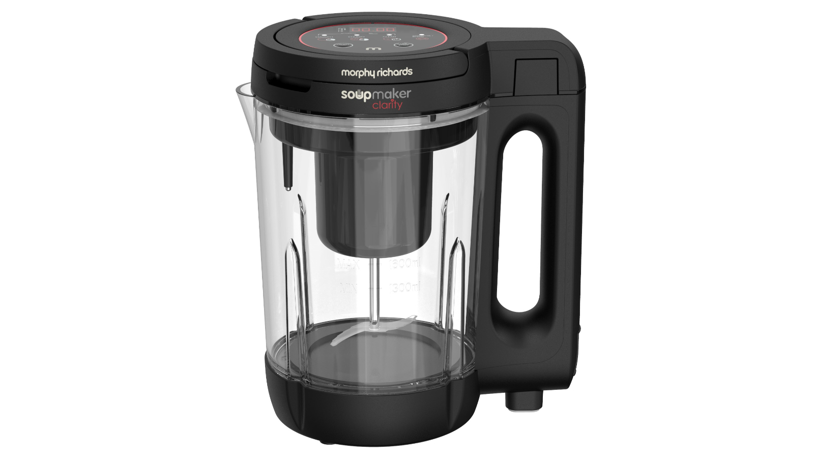 Morphy Richards Clarity Soup Maker - Black | Joyce Mayne
