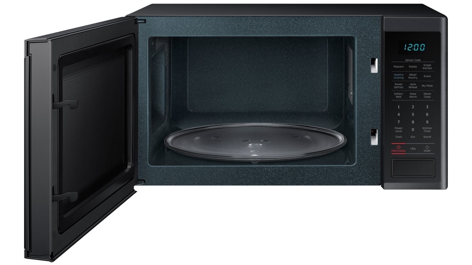 Samsung 40L Microwave with Ceramic Inside Black Joyce Mayne