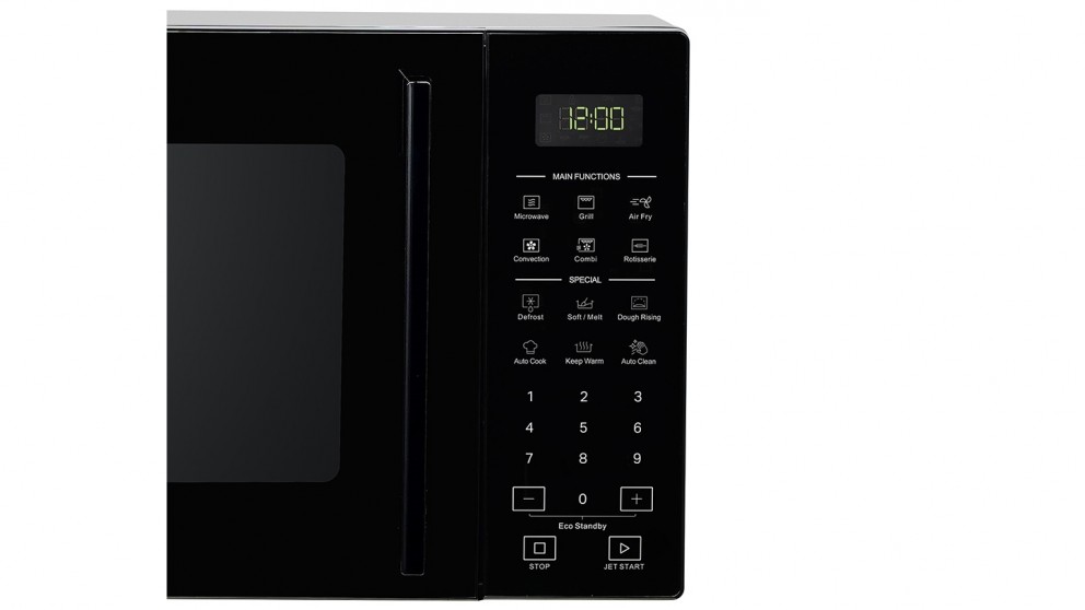 Whirlpool 29L Convection Microwave Oven with Air Fry Black Joyce Mayne