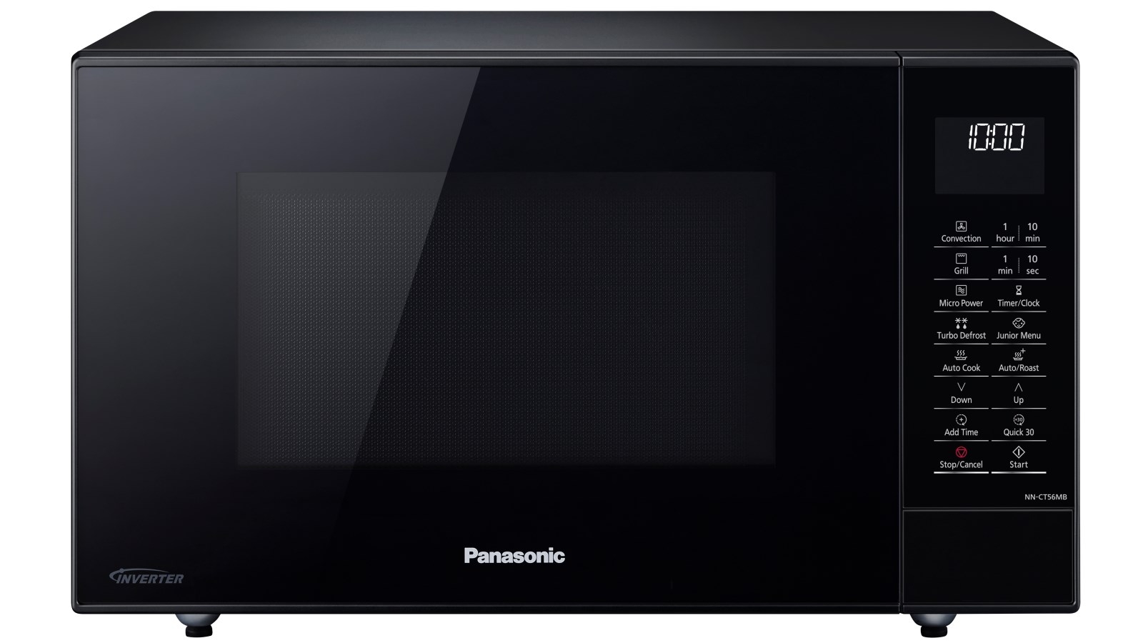 Panasonic 27L Convection Microwave Black Joyce Mayne