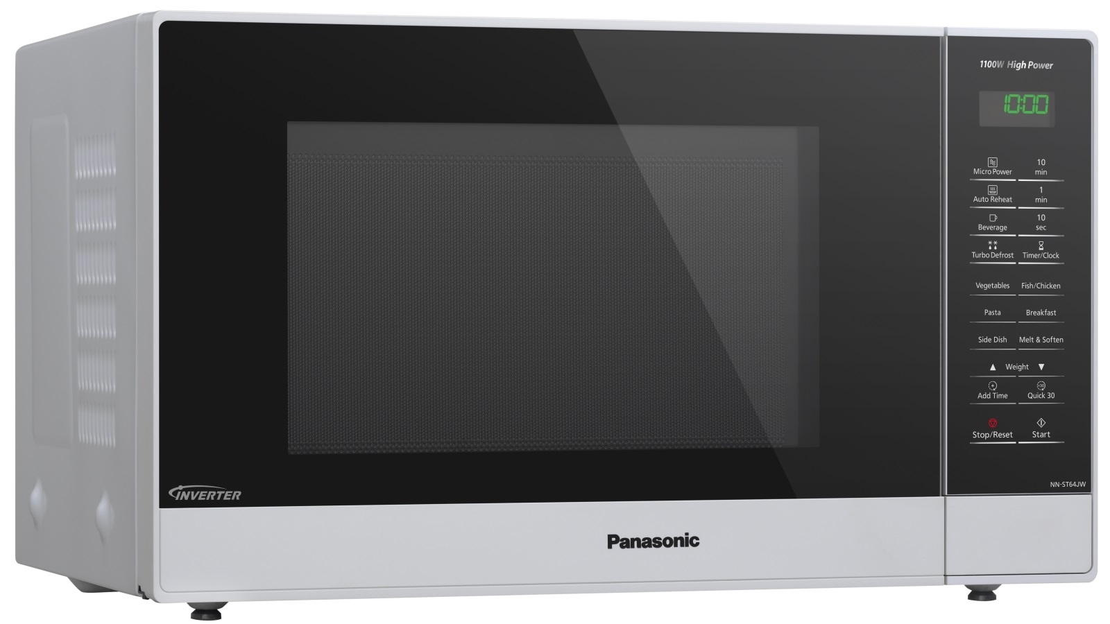 Panasonic 32L White Fascia Inverter Microwave Oven Joyce Mayne