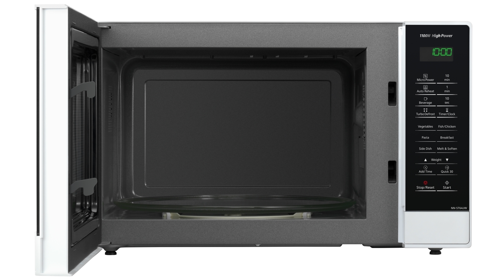 Panasonic 32L White Fascia Inverter Microwave Oven Joyce Mayne