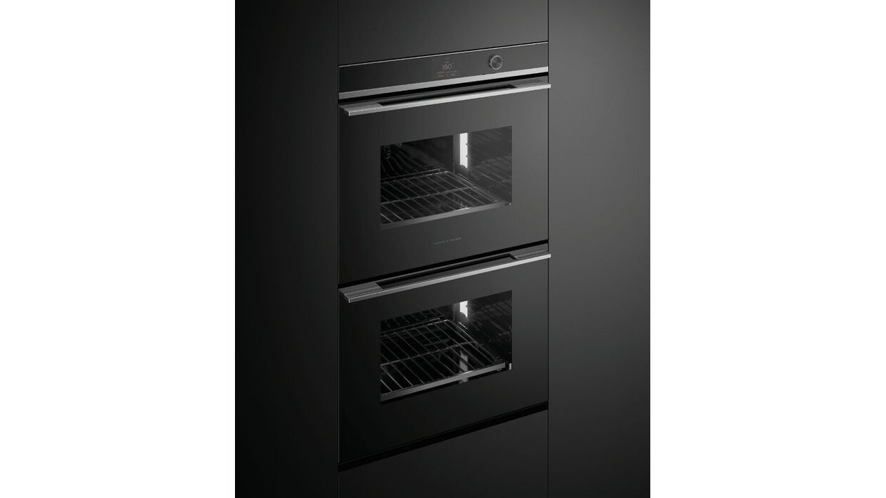 Fisher & Paykel 760mm Series 9 17Function Contemporary Double Oven Joyce Mayne
