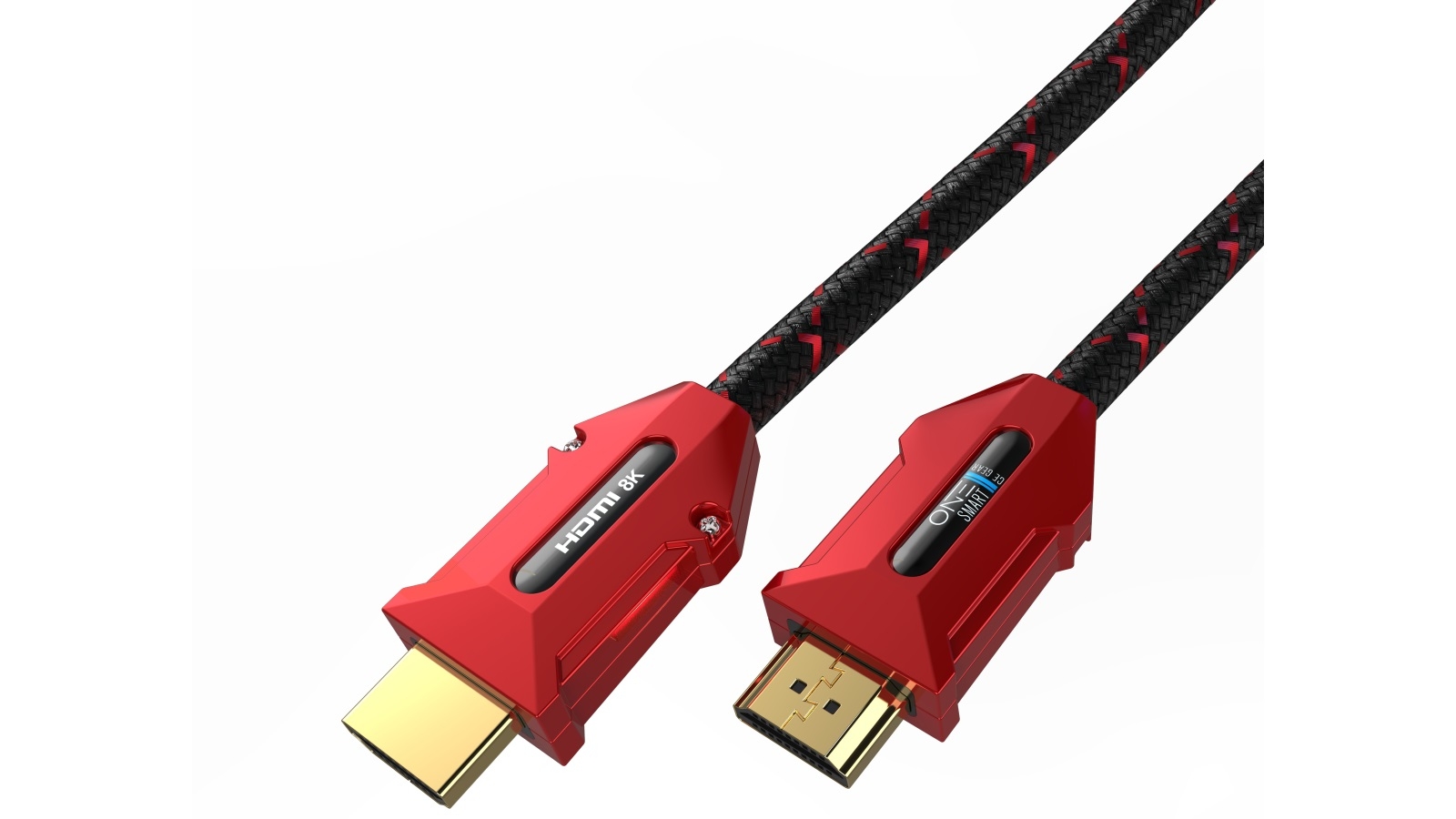 One Cable Black Platinum Premium 8K 1m HDMI Cable