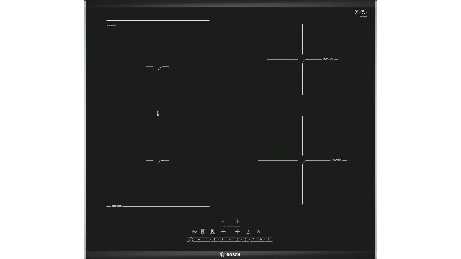 Bosch Series 6 60cm Induction Cooktop Joyce Mayne