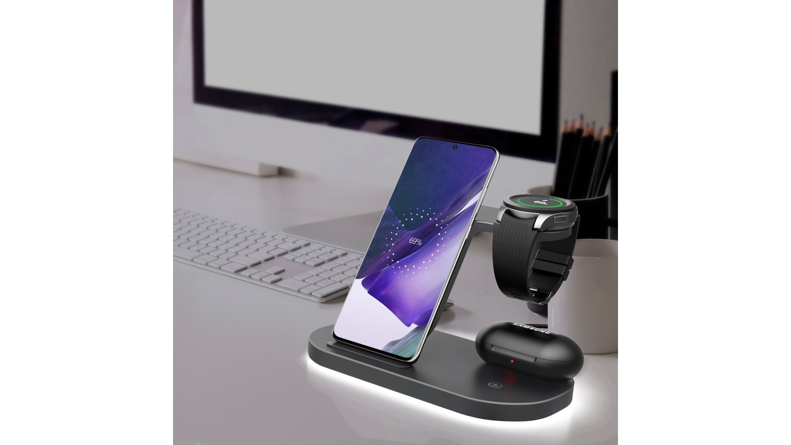 Laser ChargeCore 3-in-1 Gen Wireless Charging Station Joyce Mayne