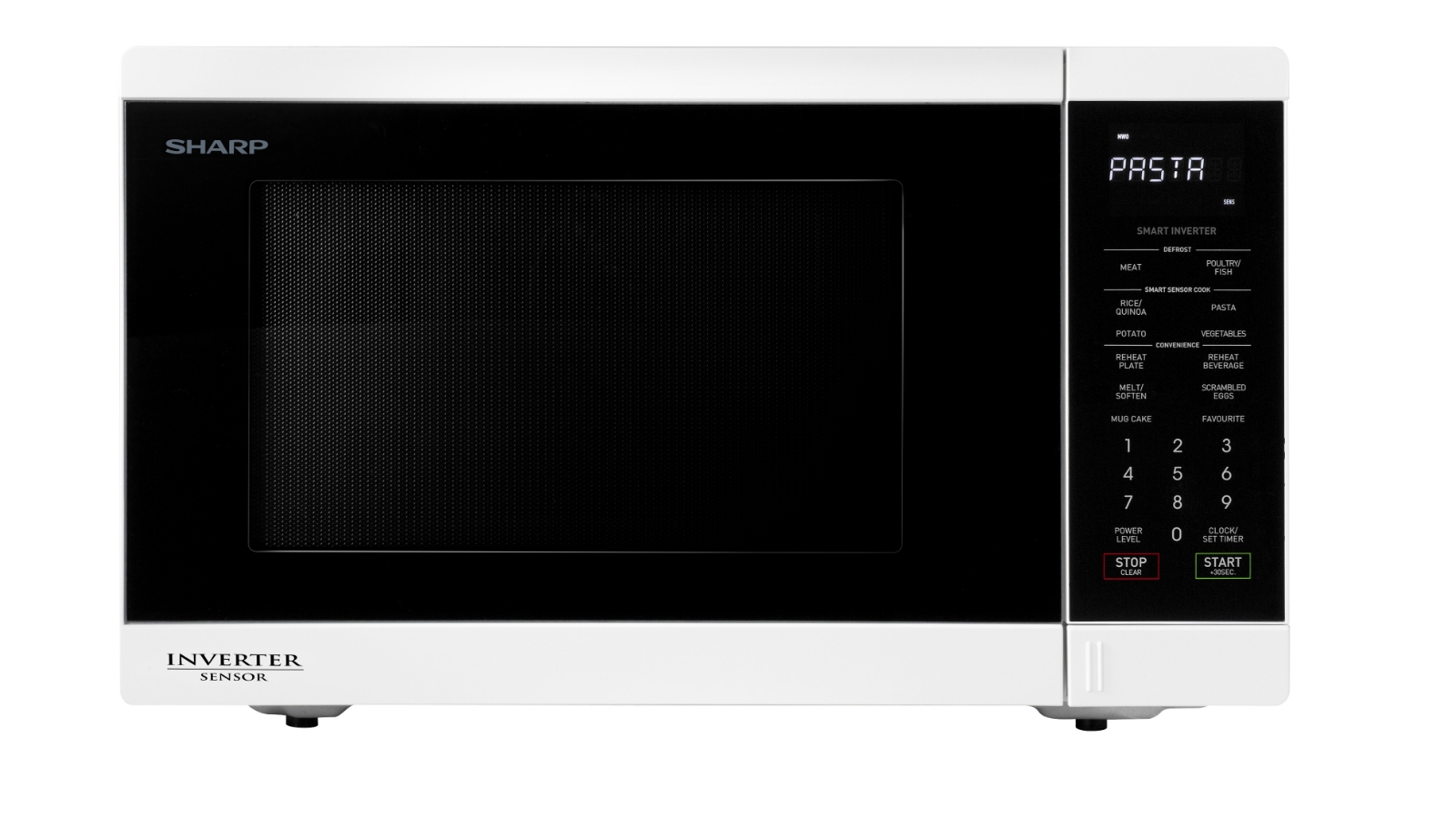 Sharp 34L Inverter Microwave Oven White Joyce Mayne