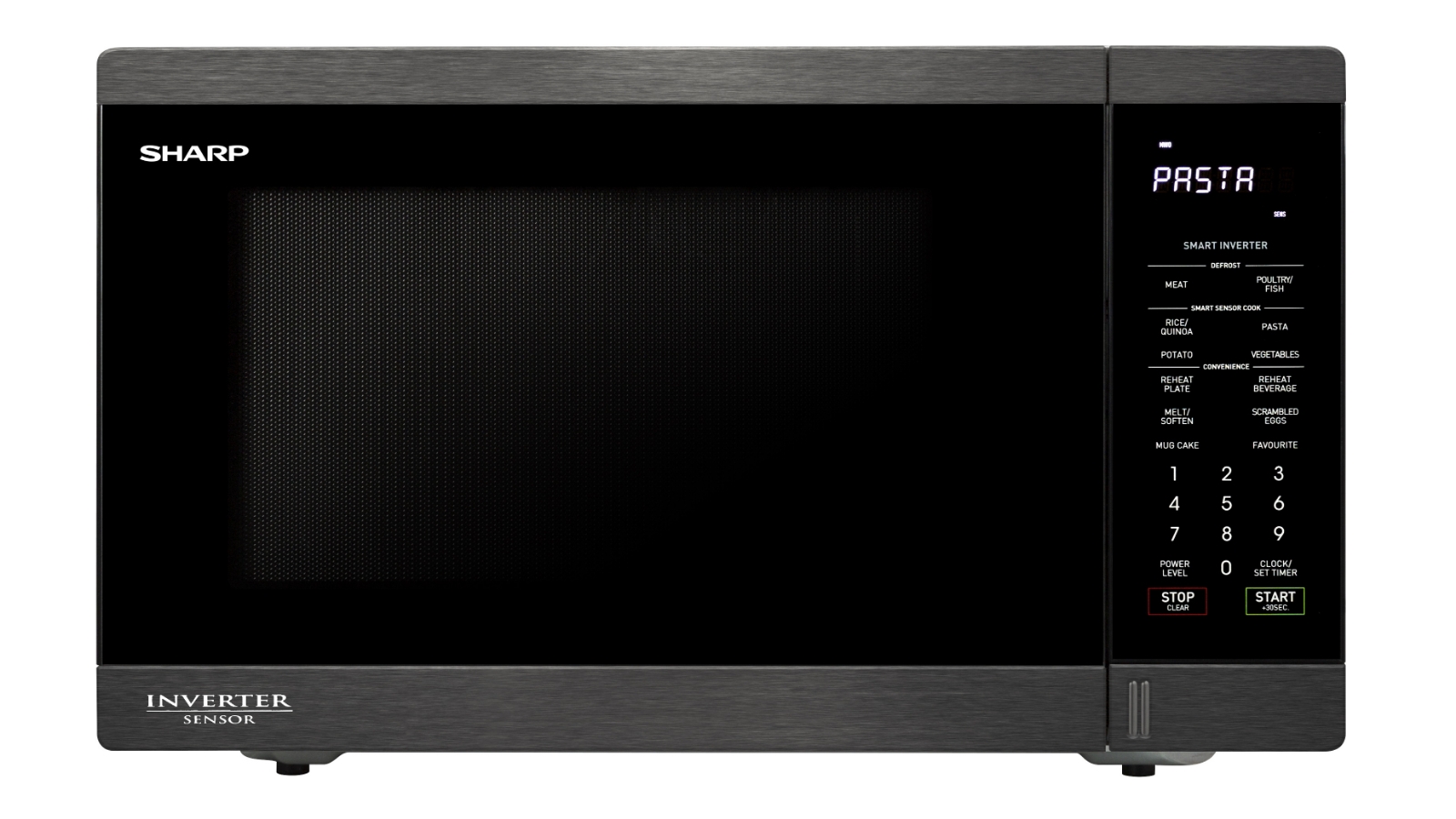 Sharp 34L Inverter Microwave Oven Black Joyce Mayne