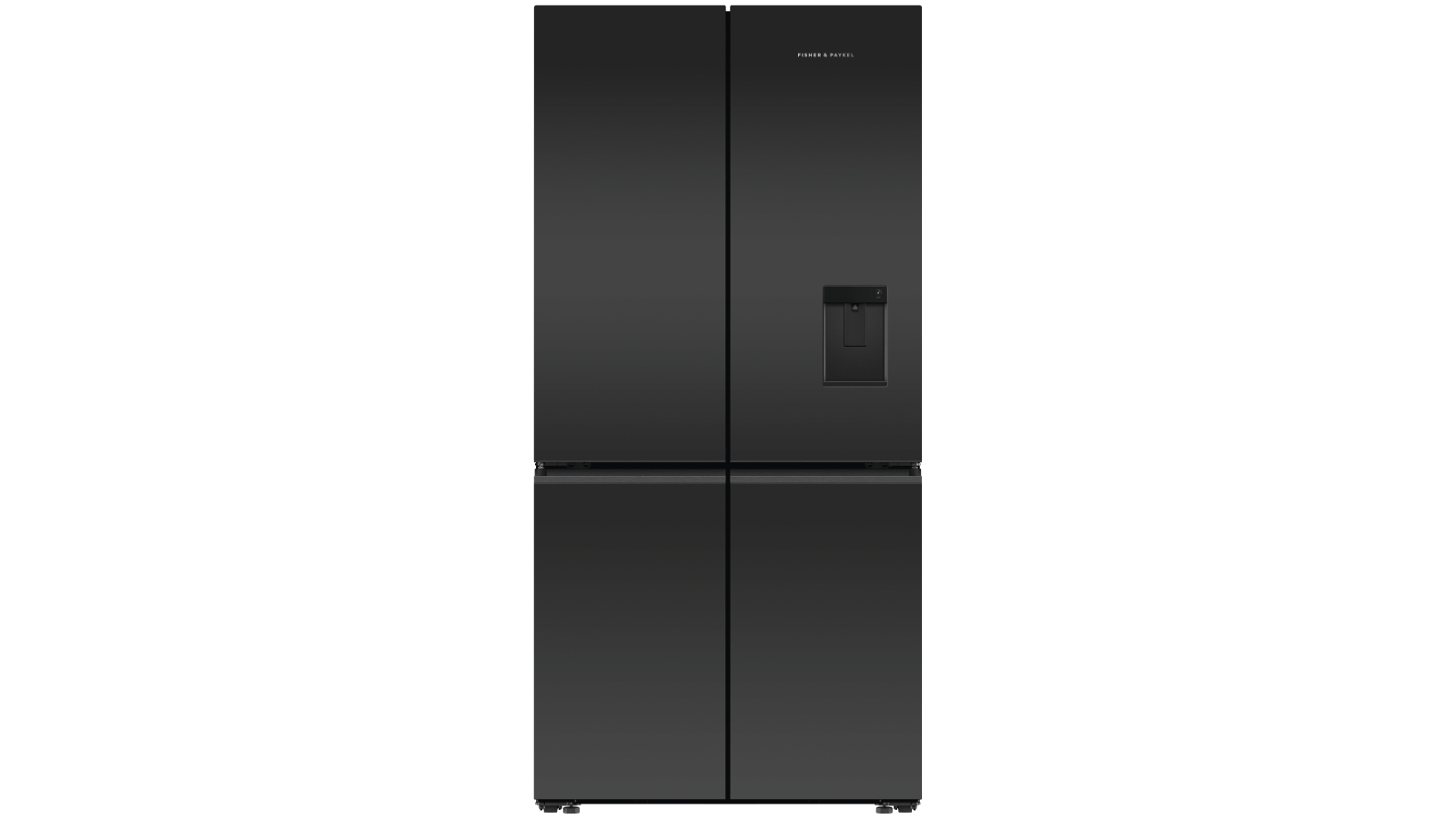 Fisher & Paykel 690L Recessed Handle Quad Door Fridge with Ice & Water