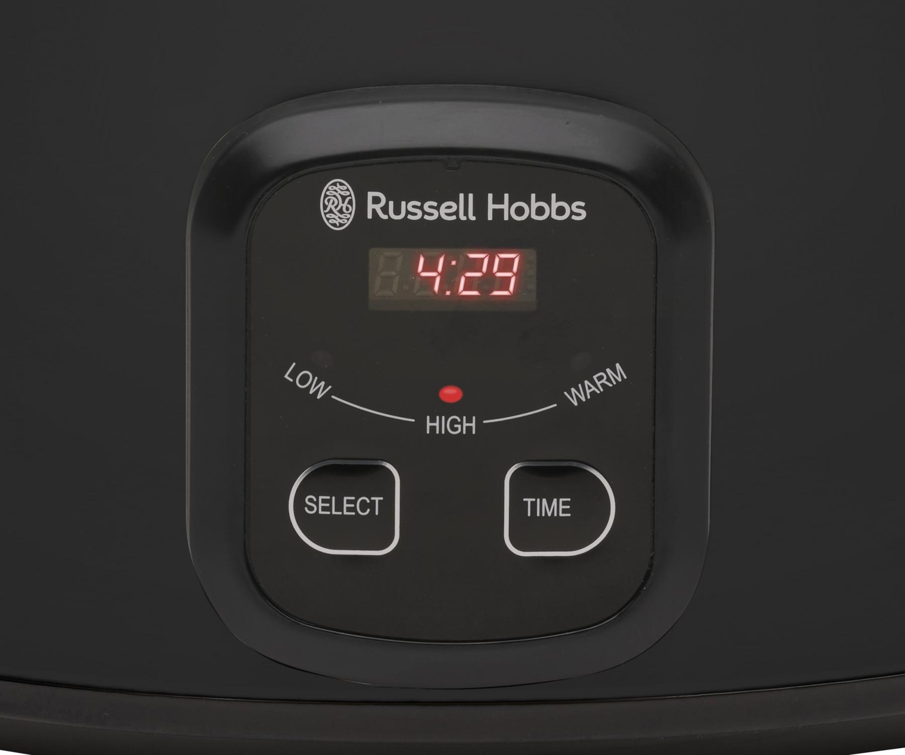 Russell Hobbs 6L Searing Slow Cooker Matte Black Joyce Mayne