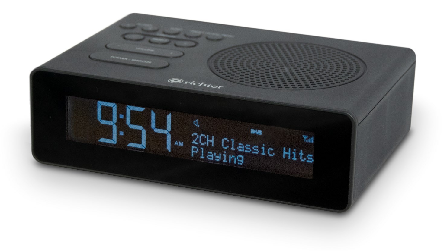 Richter DAB+ FM Large Display Clock Radio Joyce Mayne