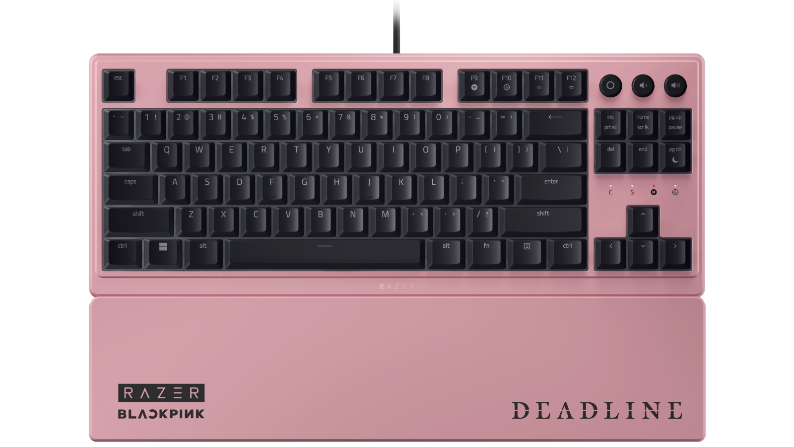 Razer Ornata V3 Tenkeyless Blackpink Edition Gaming Keyboard with