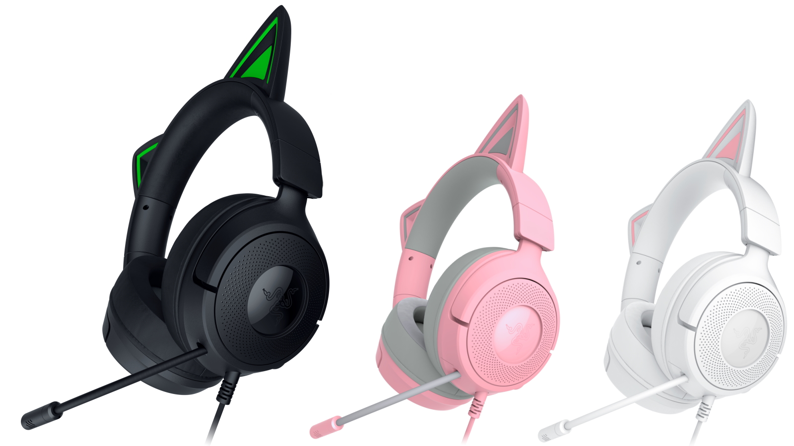 Razer Kraken Kitty V3 X Wired Headset with Kitty Ears Joyce Mayne