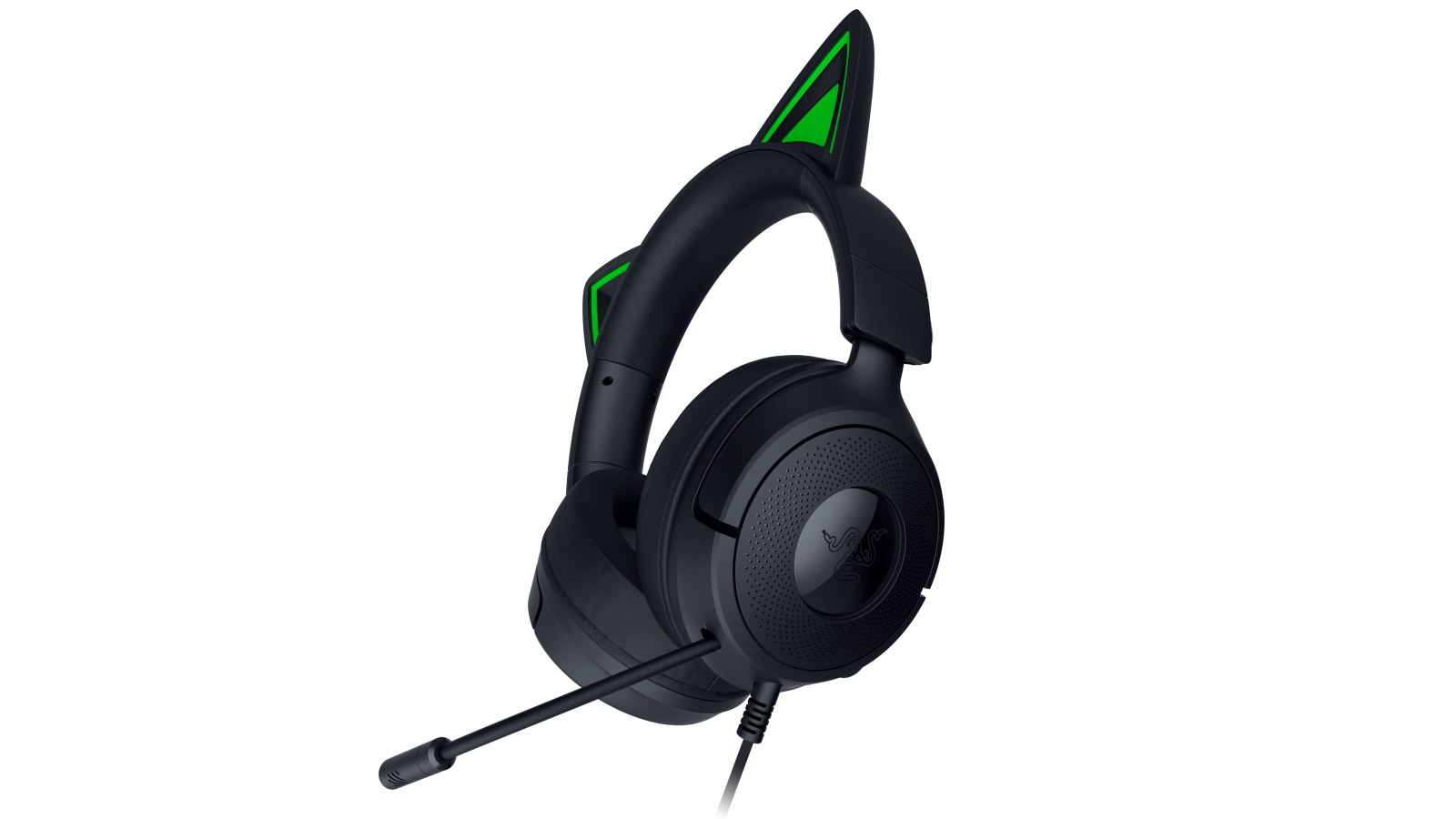 Razer Kraken Kitty V3 X Wired Headset with Kitty Ears Black