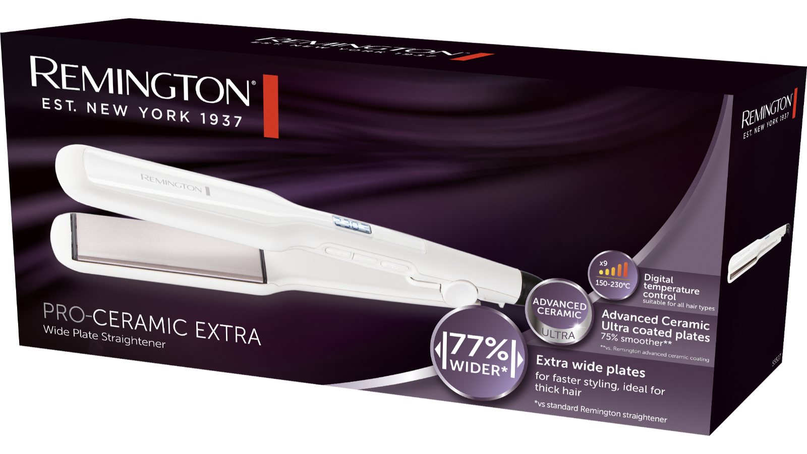 latest remington hair straightener