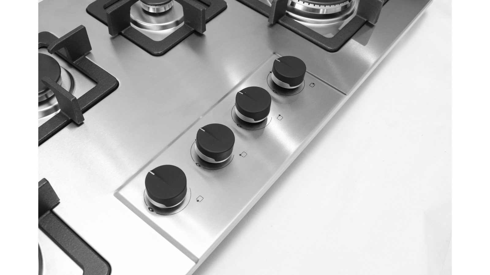 Goldline 930mm 4 Burner Gas Cooktop with Powerful Woks Joyce Mayne