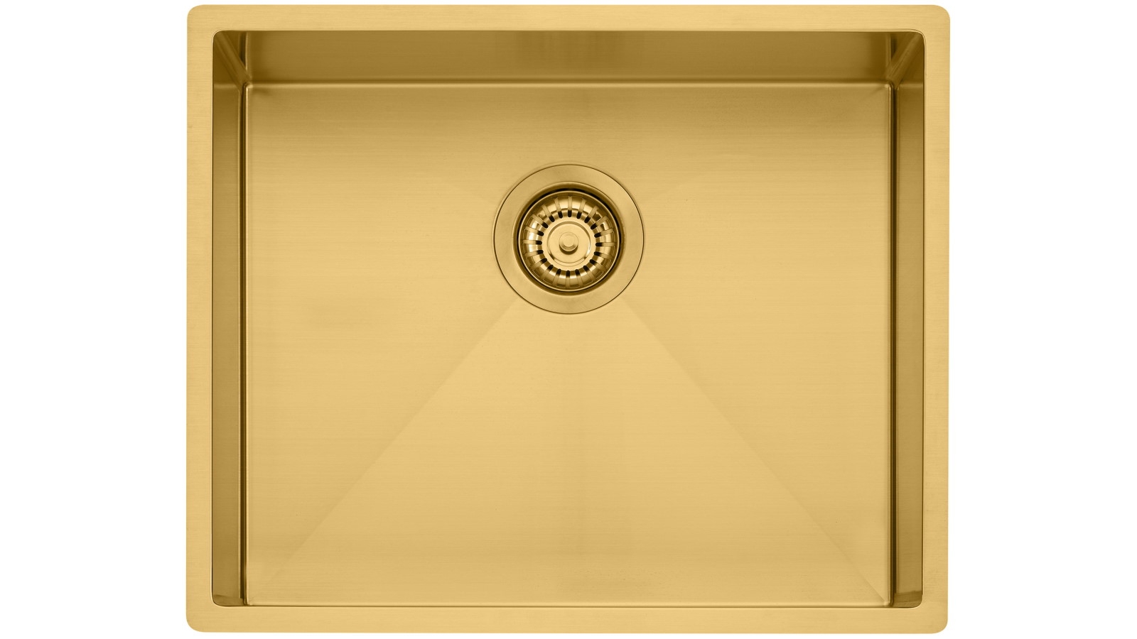 Oliveri Spectra Single Bowl Sink Brushed Gold Joyce Mayne