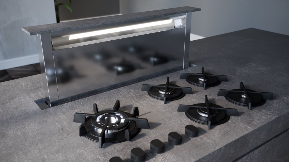 Sirius 118cm Integrated Downdraft Rangehood Joyce Mayne