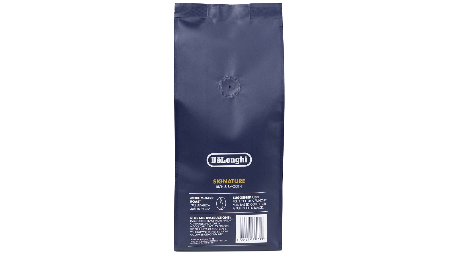 DeLonghi 1kg Signature Blend Coffee Beans Joyce Mayne