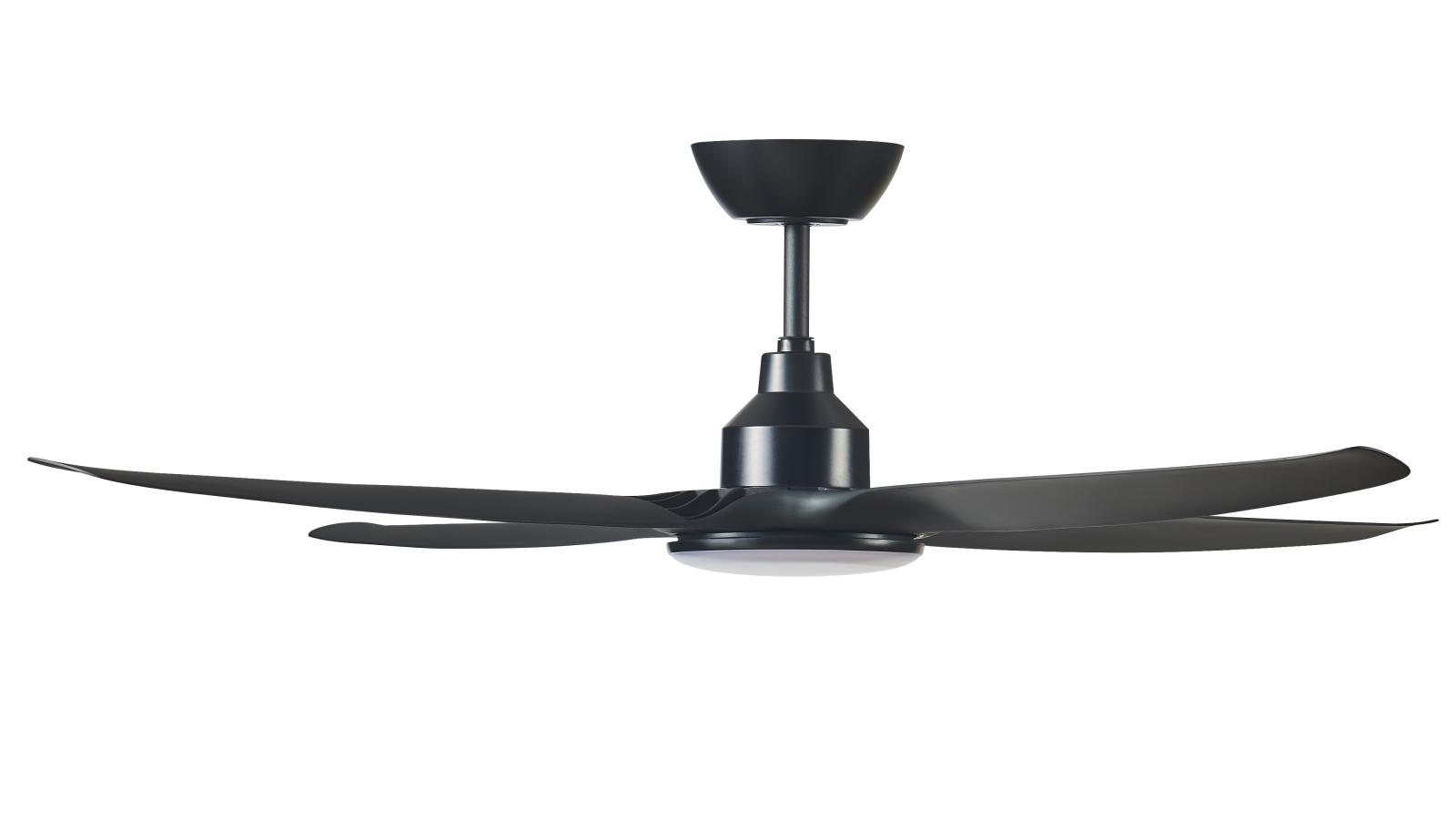 Ventair Skyfan DC 4 1400mm Ceiling Fan with Light Black Joyce Mayne