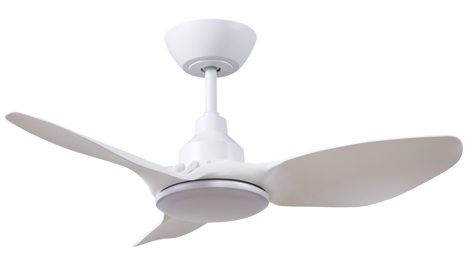 Ventair Skyfan DC 90cm 3 Blade Ceiling Fan with Light White Joyce Mayne