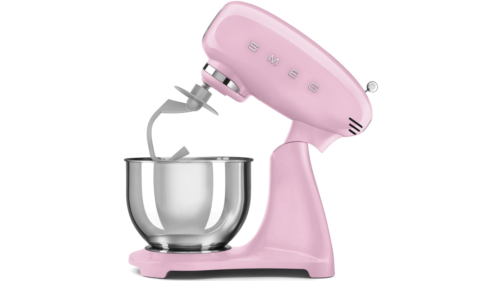 Smeg 50's Retro Style Aesthetic Full Colour Stand Mixer Pastel Pink