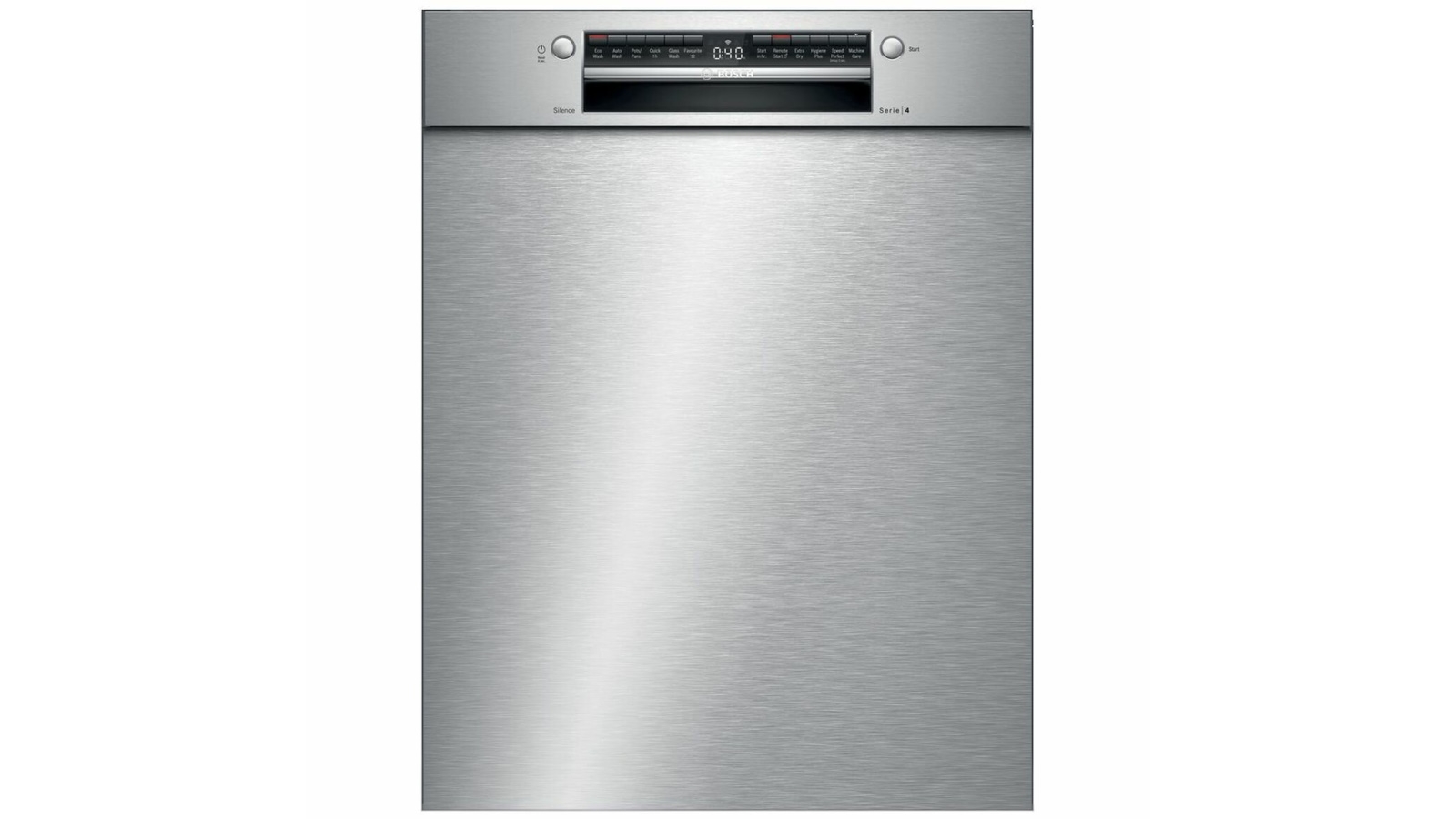 Bosch 60cm Series 4 BuiltUnder Dishwasher Stainless Steel Joyce Mayne
