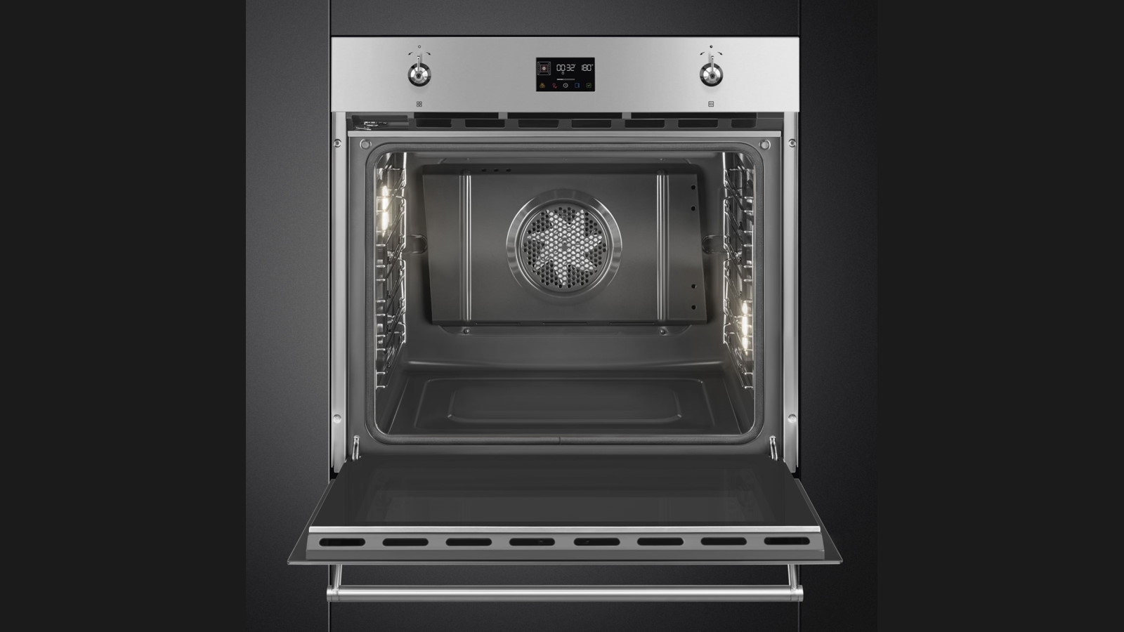 Smeg 30" Classic Thermoseal Pyrolytic Oven Stainless Steel Joyce Mayne