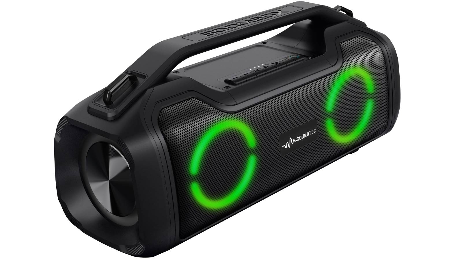 Laser Soundtech 2.0CH Boombox Portable Bluetooth Speaker Joyce Mayne