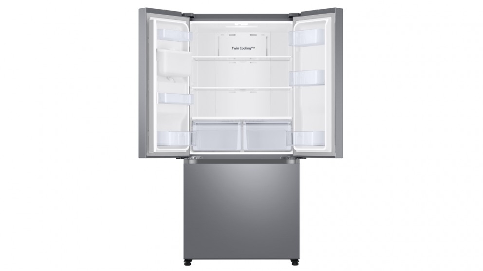Samsung 498L French Door Refrigeration Silver Layered Steel Joyce Mayne