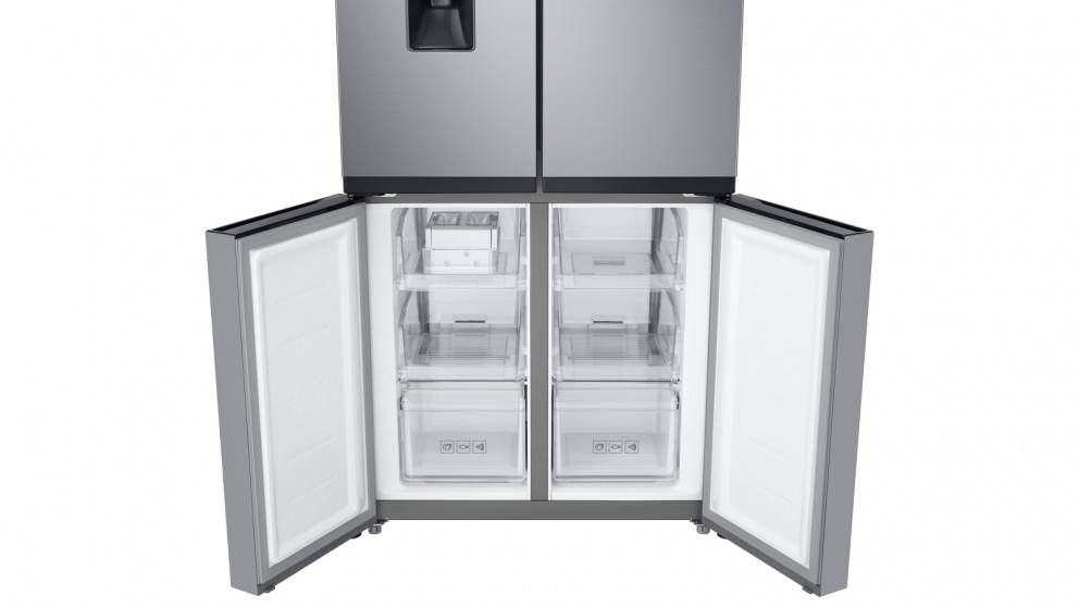 samsung 488l french door refrigeration black layered steel