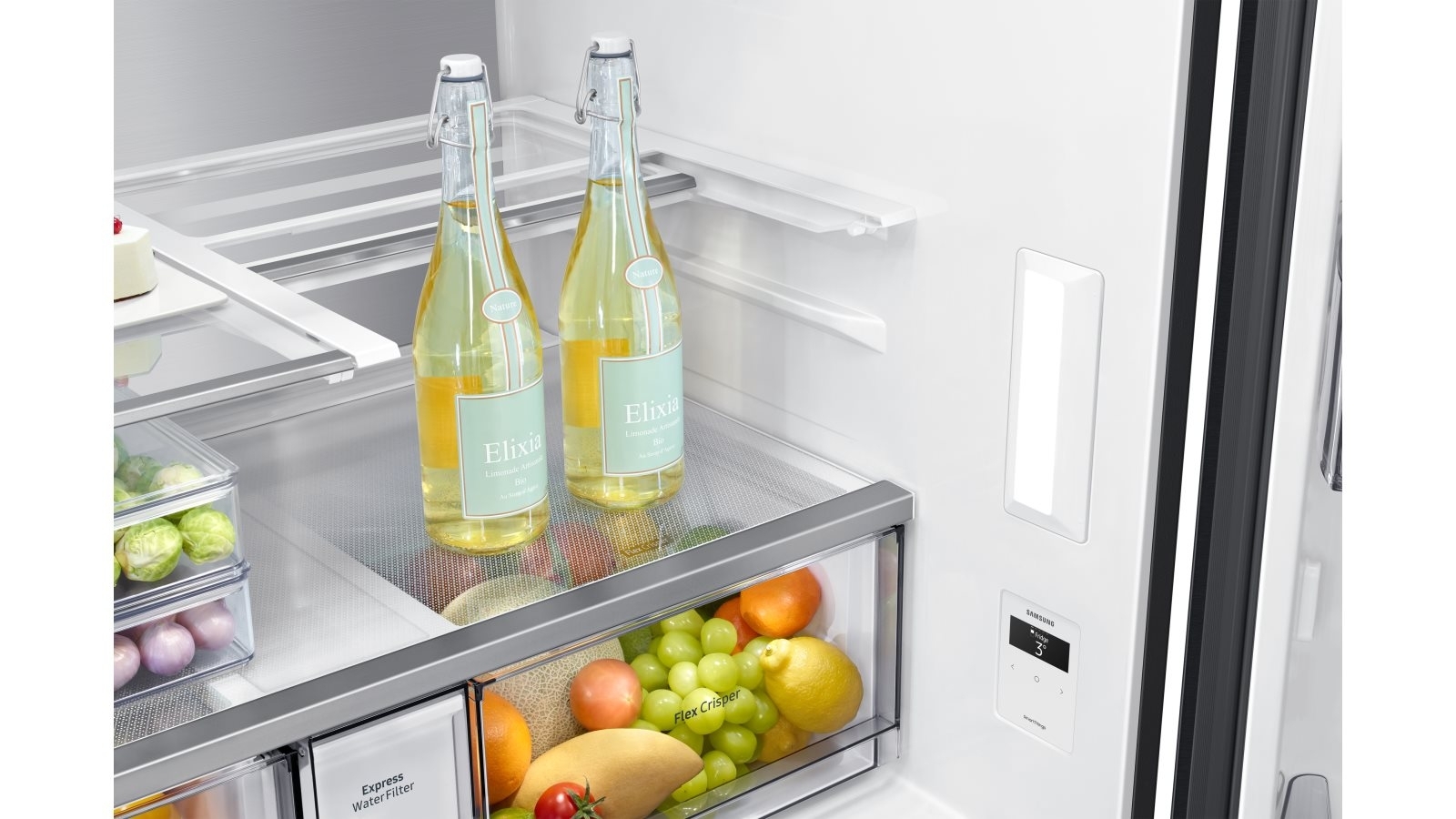 Samsung 647L 4 Door French Door Fridge with Beverage Centre Matte