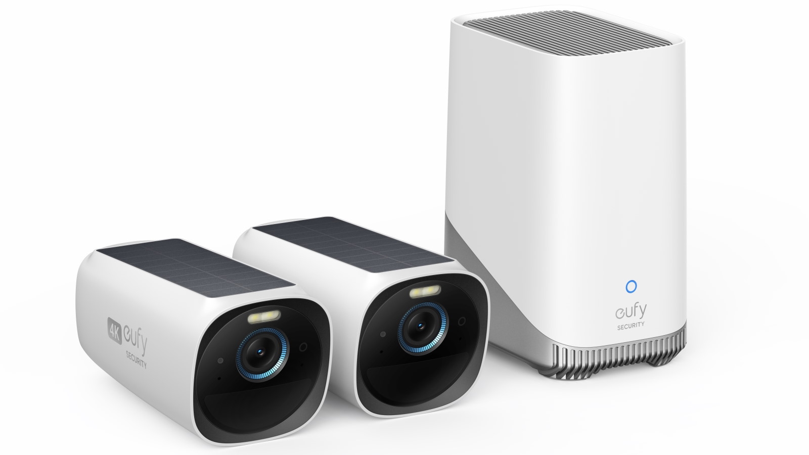 eufy Security eufyCam 3 4K UHD 2-Pack Camera Kit with HomeBase 3